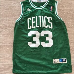 Adidas Green Basketball Jersey - Larry Bird